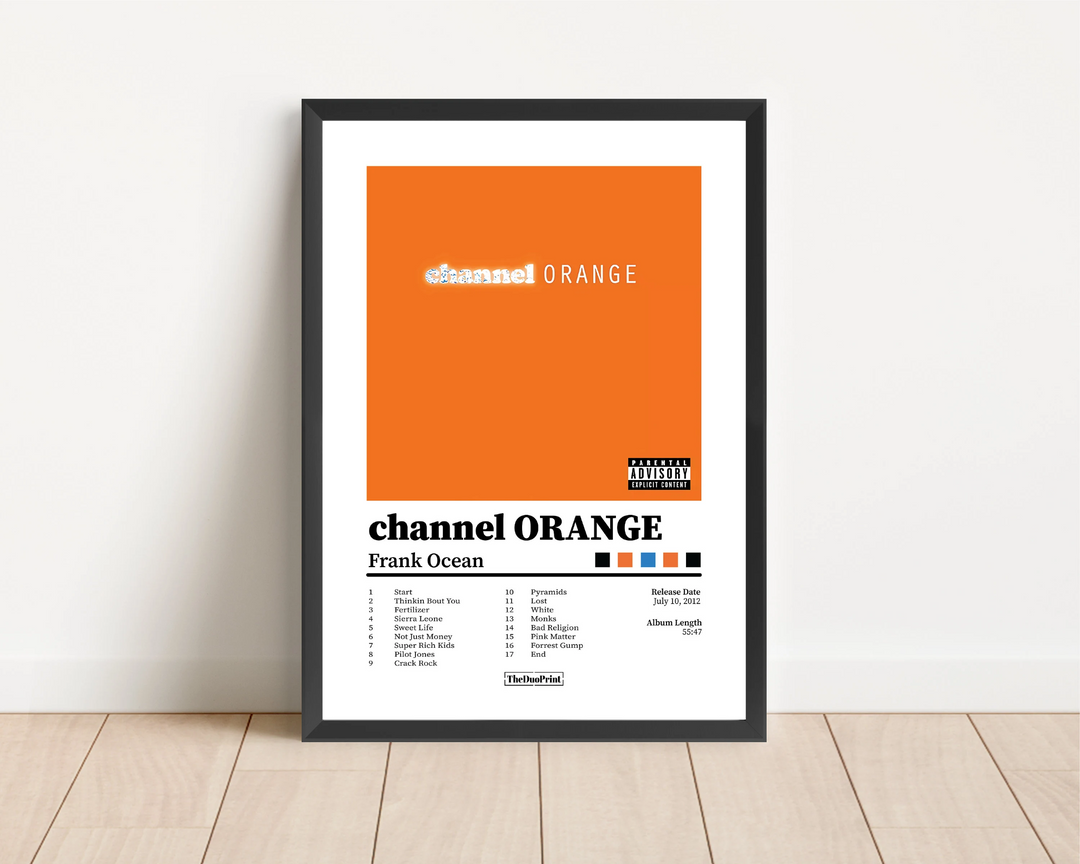 Essential listening, now tangible: "Channel Orange" vinyl is here