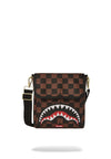 Sprayground PEEKING CHARACTER CHECK MESSENGER SLING