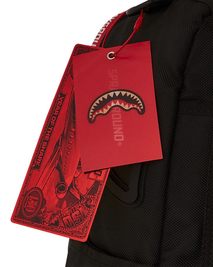 Sprayground PRINTED ZIPPER SHARK DLXR BACKPACK