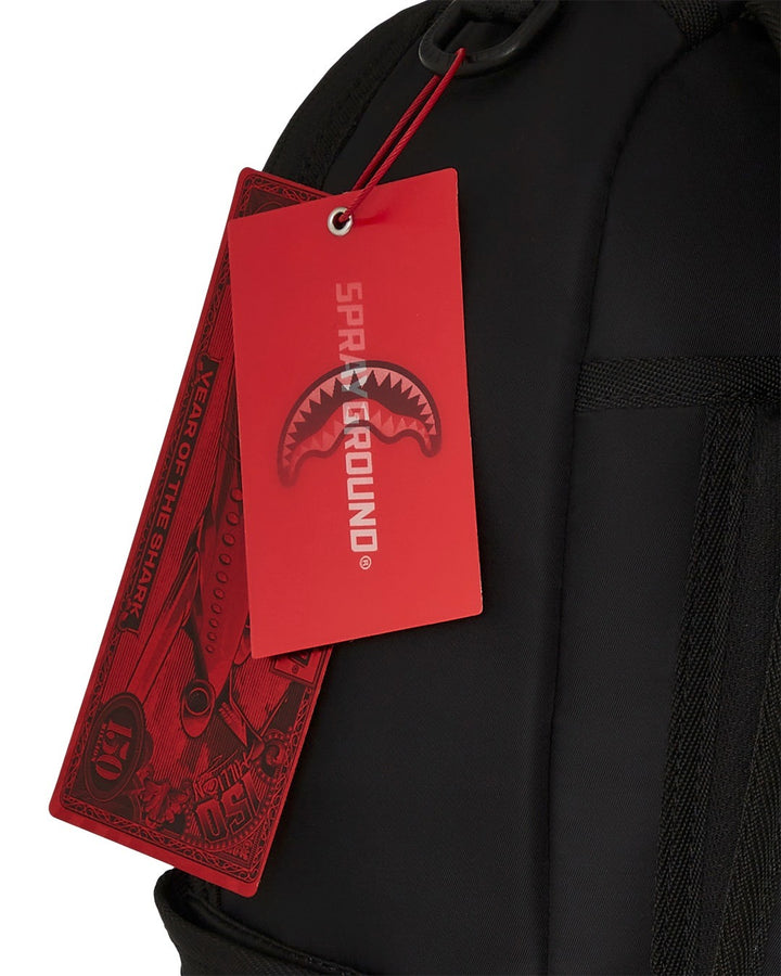 Sprayground SHARK CENTRAL NYLON BLACK