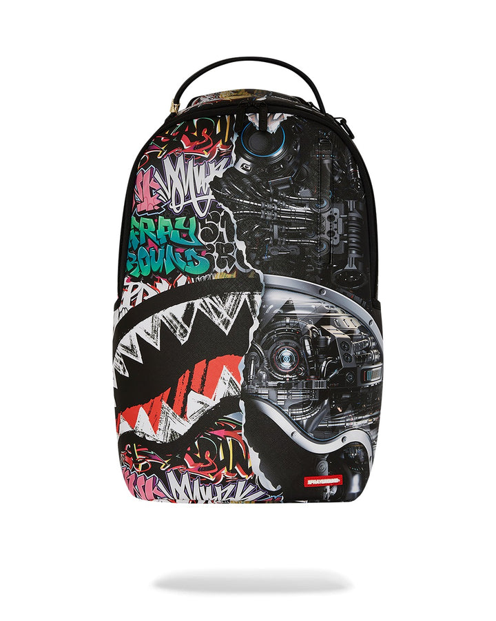 Sprayground SPLIT CYBERSHARK DLXSV BACKPACK