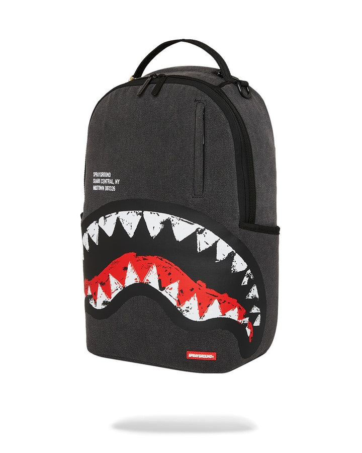 Sprayground SHARK CENTRAL PAINTED DLXS BACKPACK