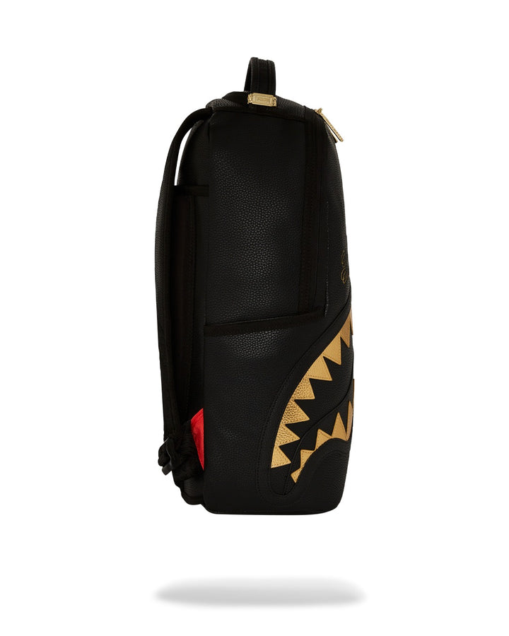 Sprayground SHARK CENTRAL GOLD DLXSV BACKPACK