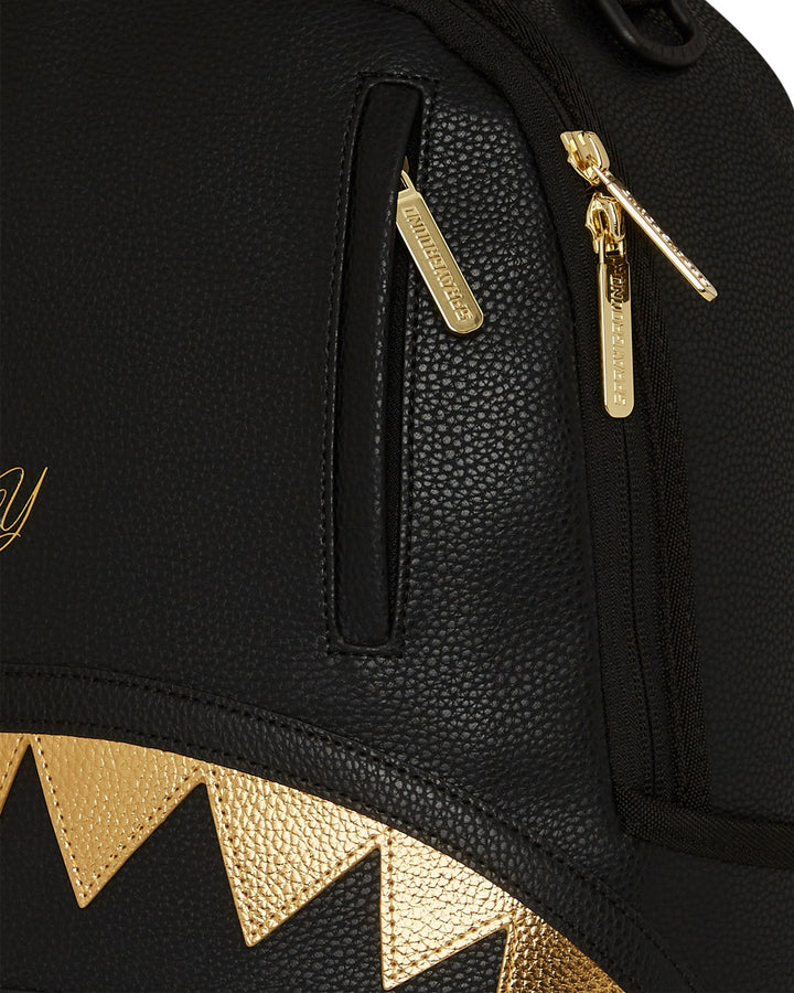 Sprayground SHARK CENTRAL GOLD DLXSV BACKPACK