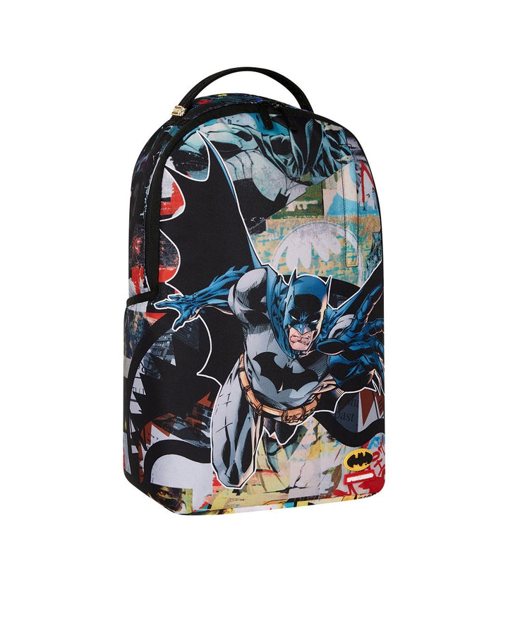 Sprayground DC BATMAN COLLAGE SHARK DLXR BACKPACK