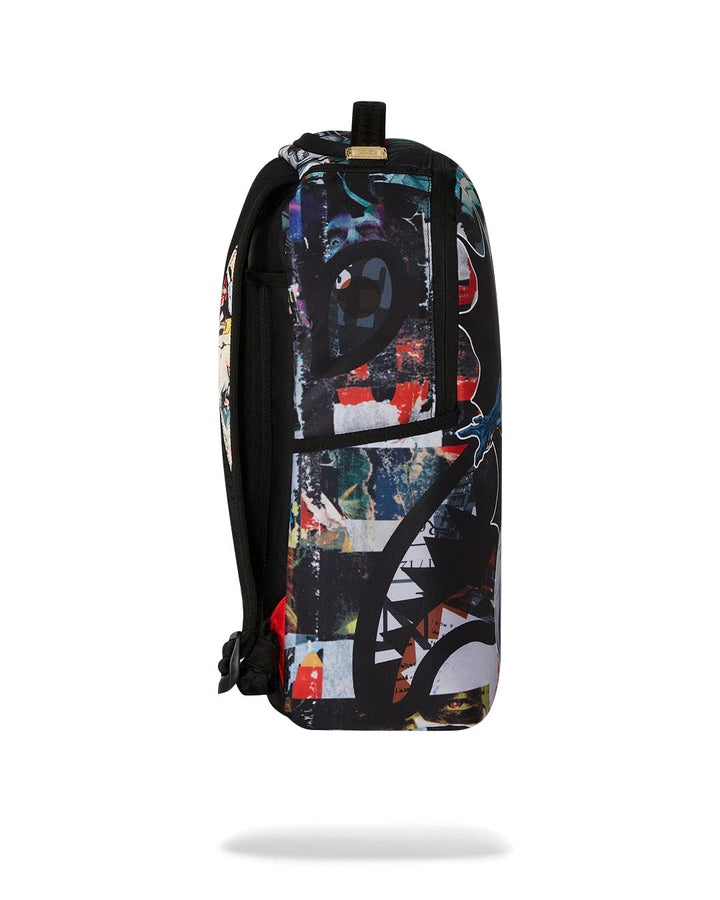 Sprayground DC BATMAN COLLAGE SHARK DLXR BACKPACK
