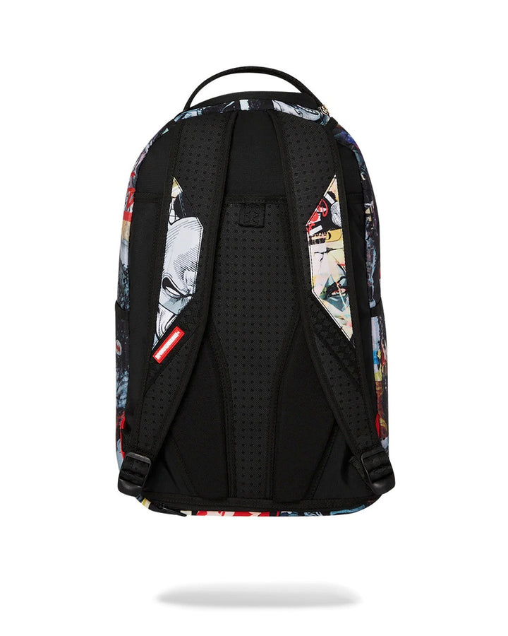 Sprayground DC BATMAN COLLAGE SHARK DLXR BACKPACK