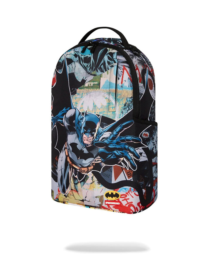 Sprayground DC BATMAN COLLAGE SHARK DLXR BACKPACK
