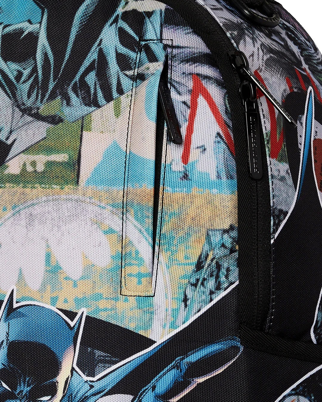 Sprayground DC BATMAN COLLAGE SHARK DLXR BACKPACK
