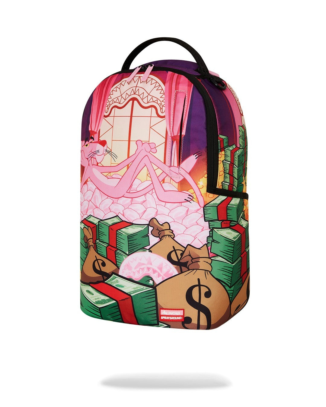 Sprayground PINK PANTHER MONEY STASH DLXR BACKPACK