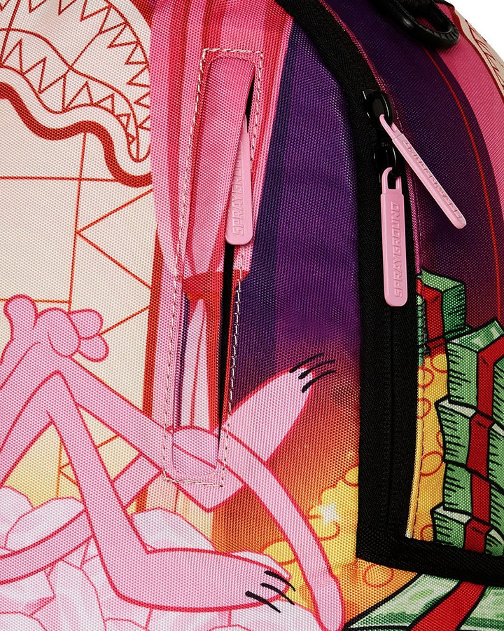 Sprayground PINK PANTHER MONEY STASH DLXR BACKPACK