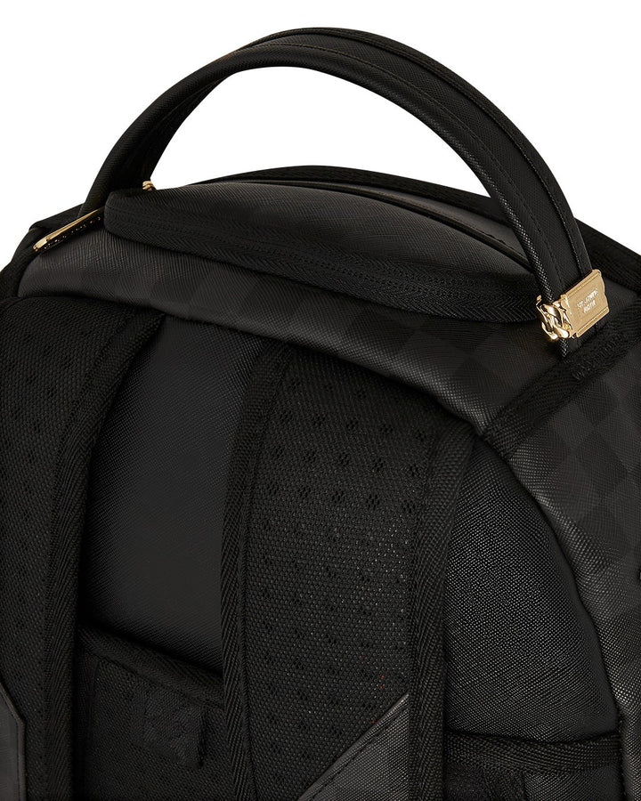 Sprayground BLACK CHENILLE SIP DLXSV BACKPACK