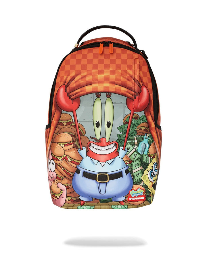 Sprayground MONEY UP FOR KRABS DLXSV BACKPACK