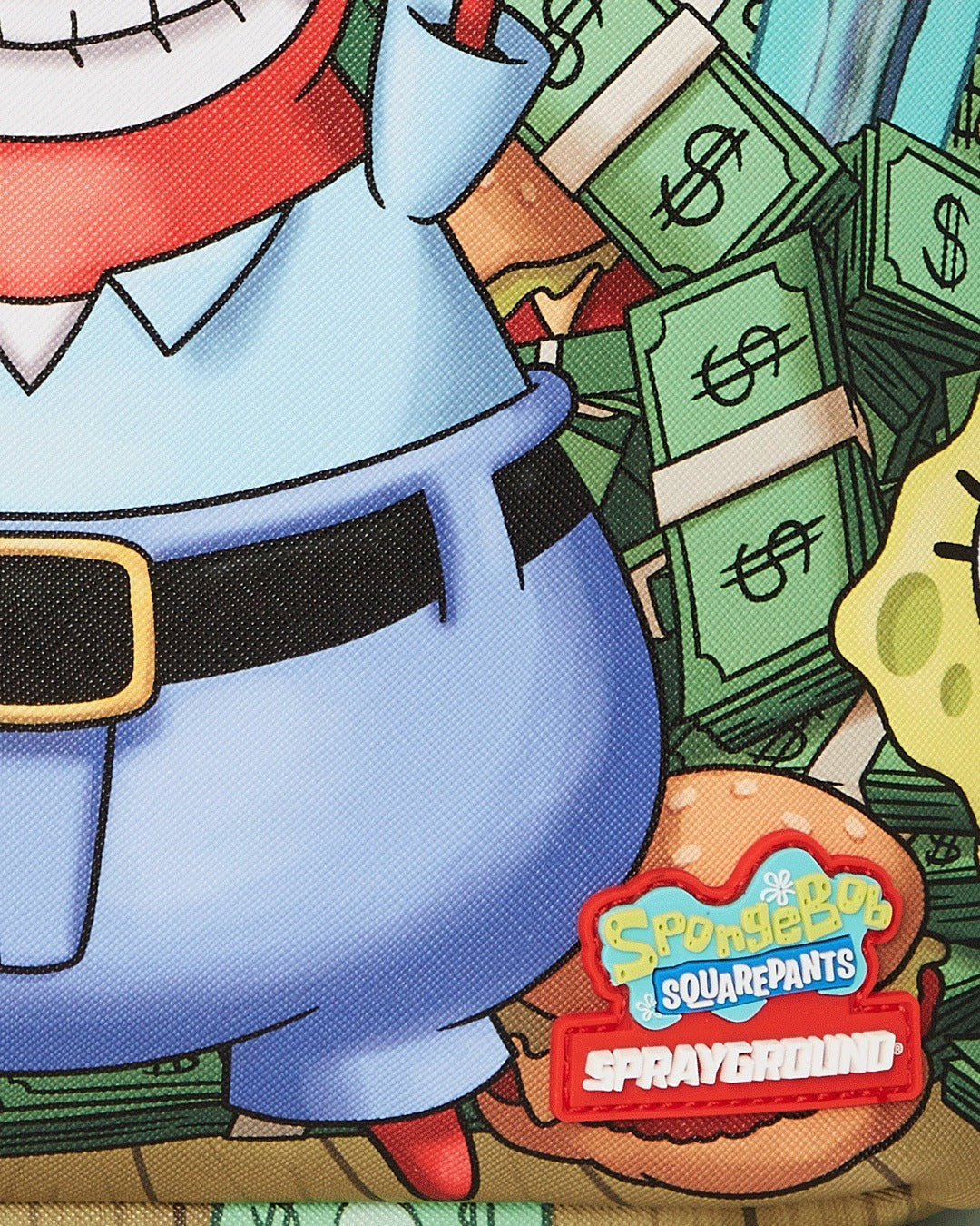 Sprayground MONEY UP FOR KRABS DLXSV BACKPACK