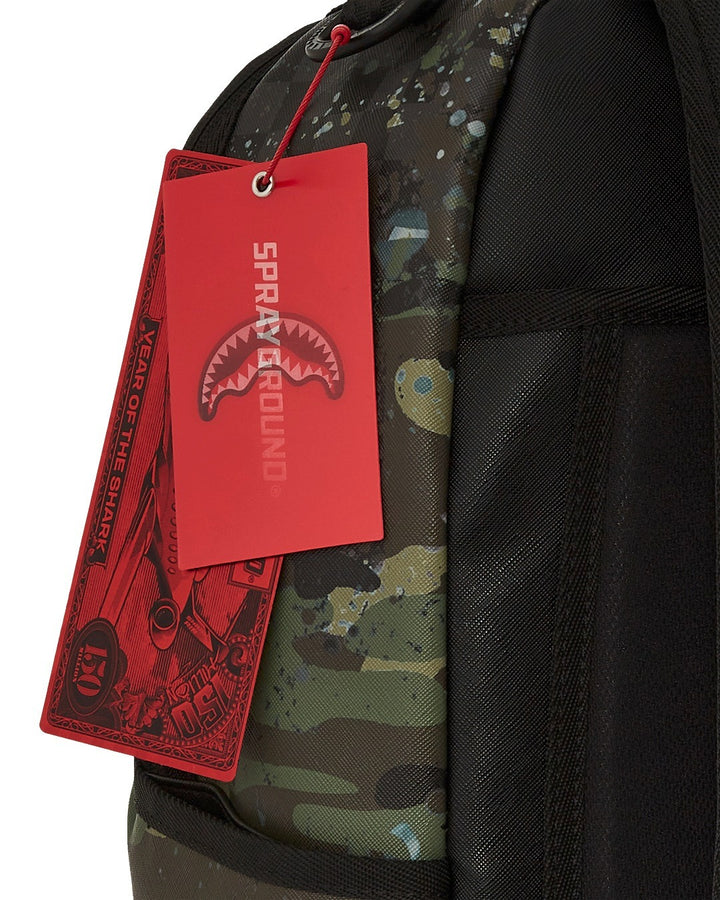 Sprayground CAMO SPLASH DLXSV BACKPACK