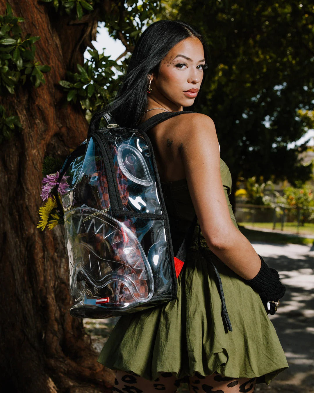 Sprayground CLEAR BEAR DLX BACKPACK