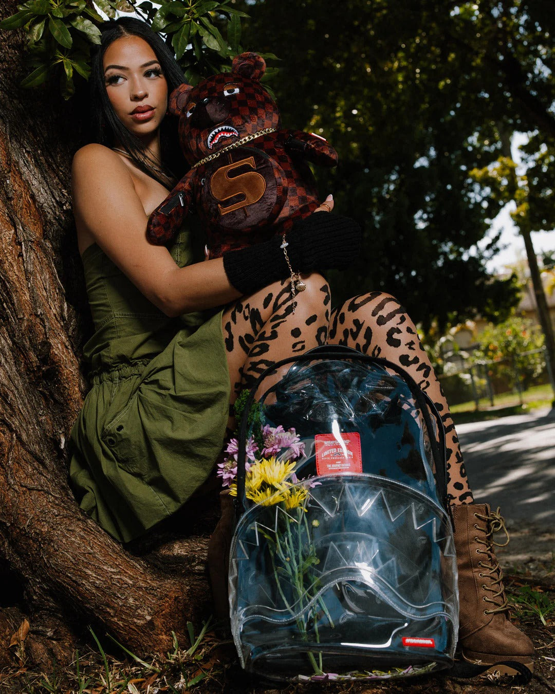 Sprayground CLEAR BEAR DLX BACKPACK