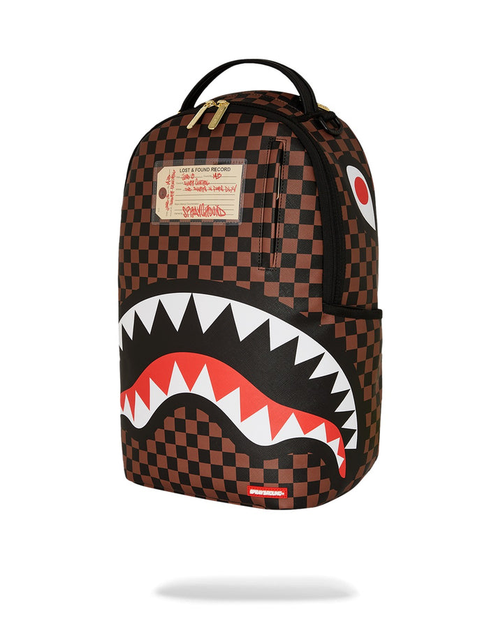 Sprayground SHARKS IN PARIS LOST & FOUND BACKPACK
