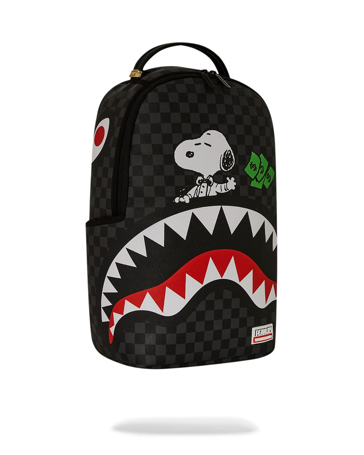Sprayground SNOOPY TOP SHARK MONEY DLXSV BACKPACK