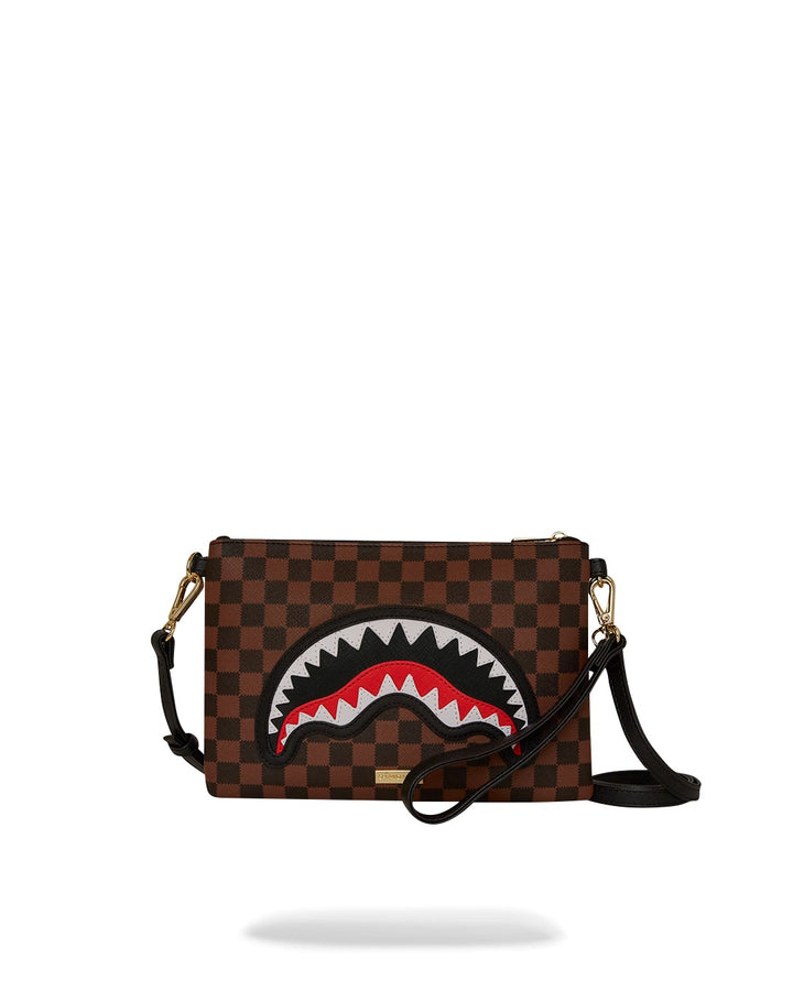 Sprayground SAWTOOTH SHARKS IN PARIS CROSSOVER CLUTCH