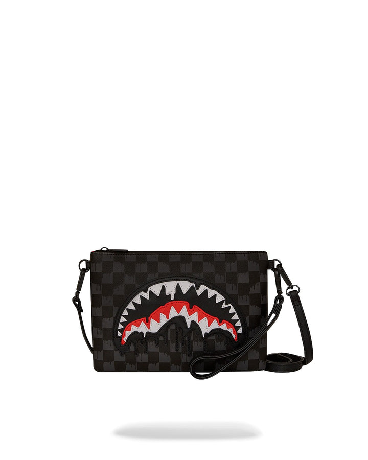 Sprayground DRIPPING SHARKS IN PARIS CROSSOVER CLUTCH