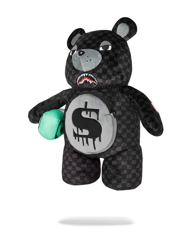 Sprayground DRIPPING SHARKS IN PARIS MONEYBEAR TEDDY BEAR