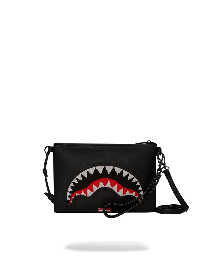 Sprayground FLY KNIT MOUTH CROSSOVER CLUTCH