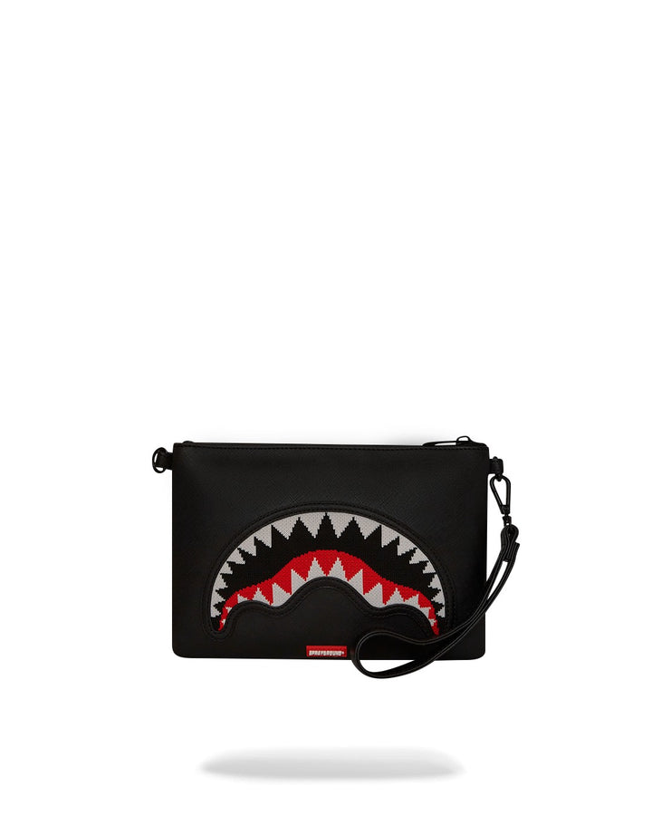Sprayground FLY KNIT MOUTH CROSSOVER CLUTCH