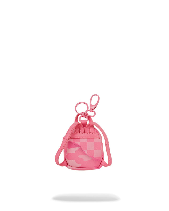Sprayground PINK 3AM RIPTIDE KEYCHAIN
